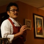 イベントスタート。シェフからご挨拶。