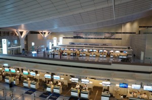羽田空港国際線出発ロビー