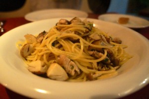 秋刀魚のボスカイオーラ　スパゲティ